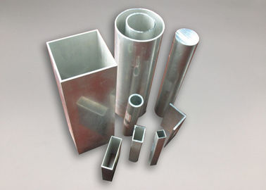 T5 / T6 Anodized Aluminium Tube Profiles Powder Coated Aluminium Channel