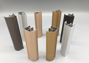 Tùy chỉnh màu 6063 T5 anodized nhôm hồ sơ kháng oxy hóa ROHS / SGS