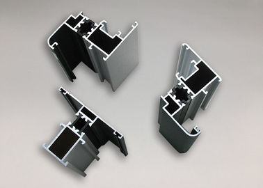 6061 T6 Mill Kết thúc nhiệt phá vỡ nhôm hồ sơ cho kính xây dựng khung